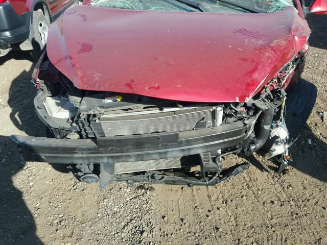 KMHDH4AE5BU091060 - 2011 HYUNDAI ELANTRA GL RED photo 7