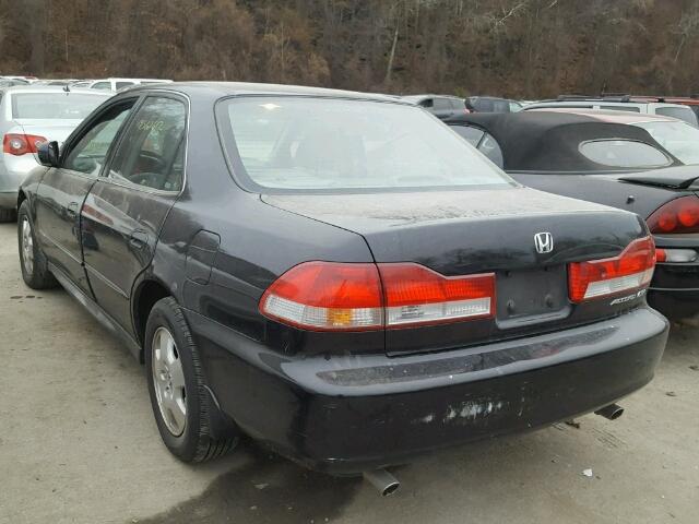 1HGCG16532A068387 - 2002 HONDA ACCORD EX BLACK photo 3