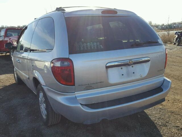 2A4GP54L46R870788 - 2006 CHRYSLER TOWN & COU SILVER photo 3