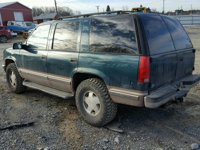 1GNEK13R5WJ332932 - 1998 CHEVROLET TAHOE K150 GREEN photo 3