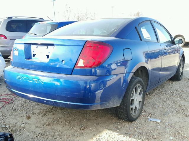 1G8AN12F45Z177984 - 2005 SATURN ION LEVEL BLUE photo 4