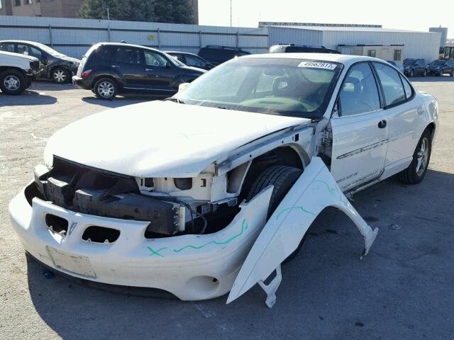 1G2WP52K33F102562 - 2003 PONTIAC GRAND PRIX WHITE photo 2
