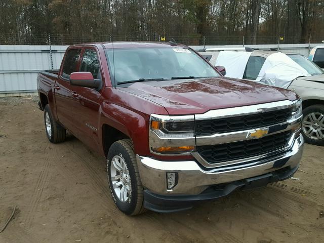 3GCUKREC8GG182698 - 2016 CHEVROLET SILVERADO BURGUNDY photo 1