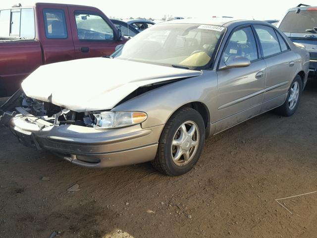 2G4WB52K731273280 - 2003 BUICK REGAL LS GOLD photo 2