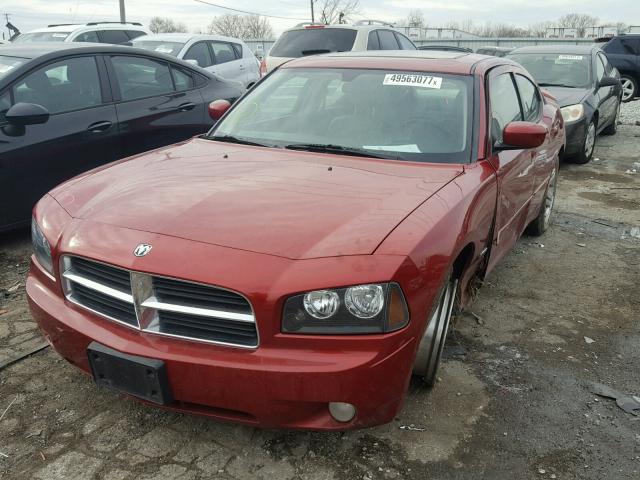 2B3KA53H56H164564 - 2006 DODGE CHARGER R/ RED photo 2