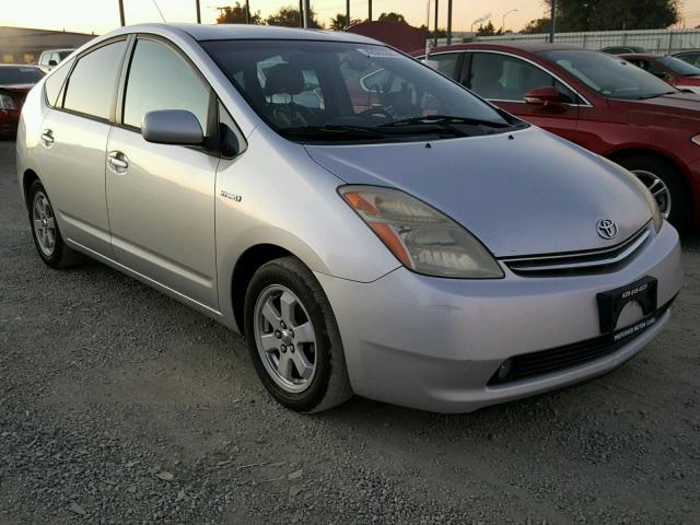 JTDKB20U063136752 - 2006 TOYOTA PRIUS SILVER photo 1