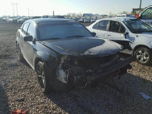 1C3CDZCB6DN664481 - 2013 DODGE AVENGER SX BLACK photo 1