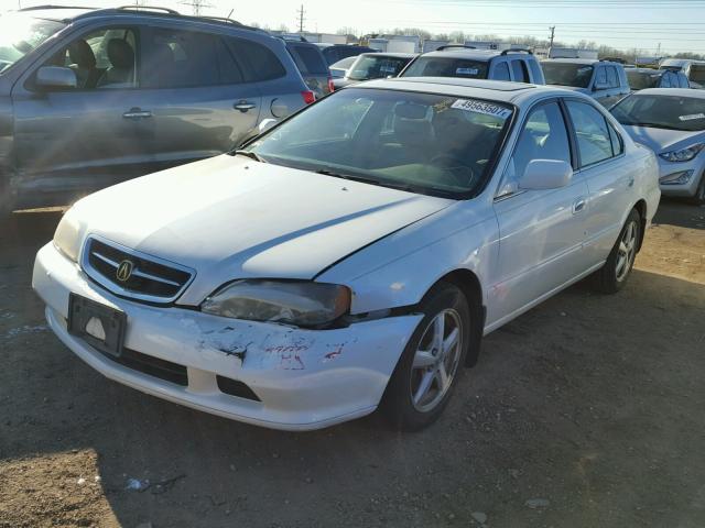 19UUA566X1A015156 - 2001 ACURA 3.2TL WHITE photo 2