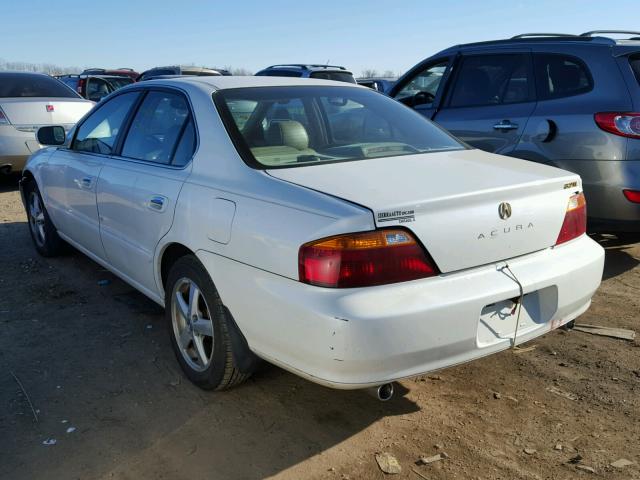 19UUA566X1A015156 - 2001 ACURA 3.2TL WHITE photo 3