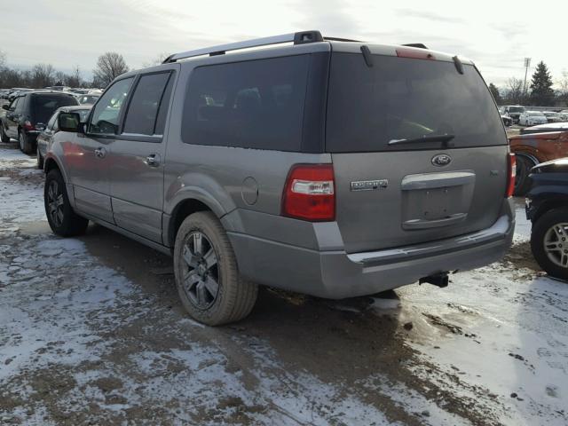 1FMFK20529LA05624 - 2009 FORD EXPEDITION GRAY photo 3