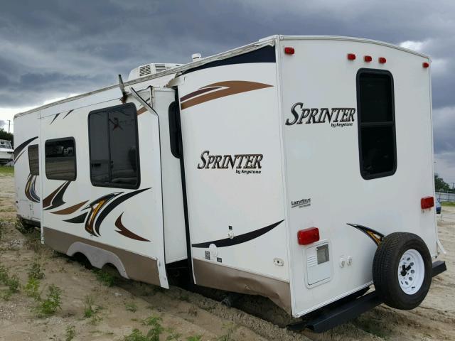 4YDT25029B1532556 - 2011 SPRI KEYS WHITE photo 3