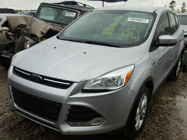 1FMCU0GX0EUA61655 - 2014 FORD ESCAPE SE SILVER photo 2