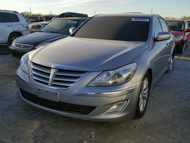 KMHGC4DD3CU181582 - 2012 HYUNDAI GENESIS 3. GRAY photo 2