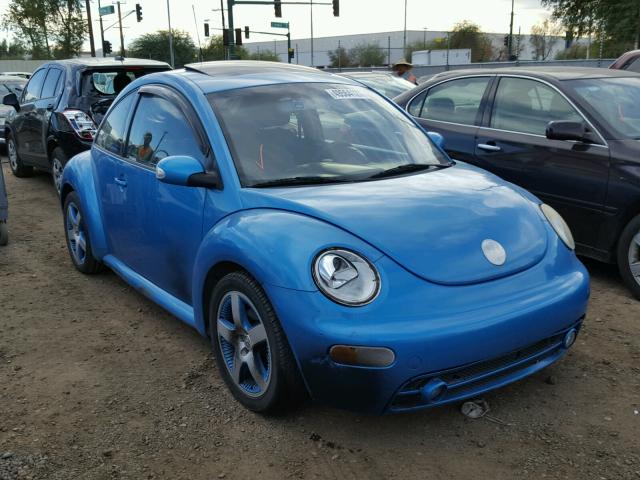 3VWGK31C64M421000 - 2004 VOLKSWAGEN NEW BEETLE BLUE photo 1