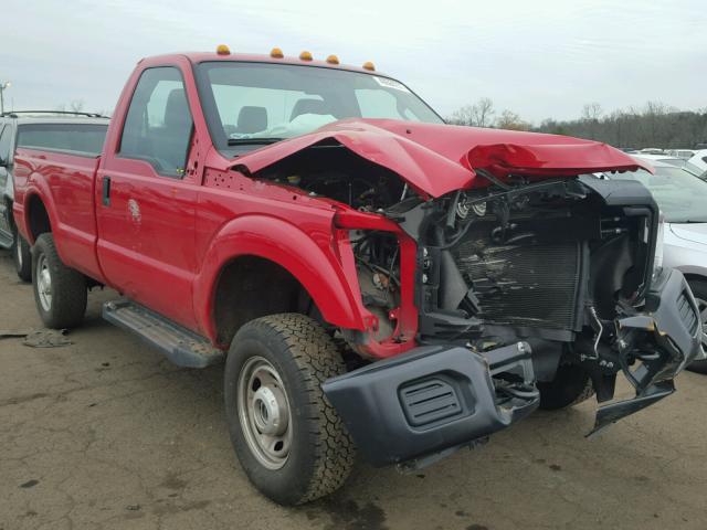 1FTRF3B65FEB24995 - 2015 FORD F350 SUPER RED photo 1