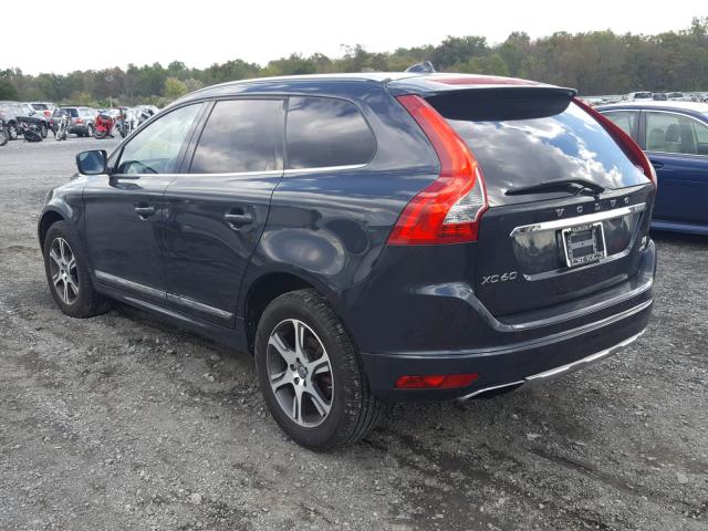 YV4902DZ3E2545985 - 2014 VOLVO XC60 T6 BLACK photo 3