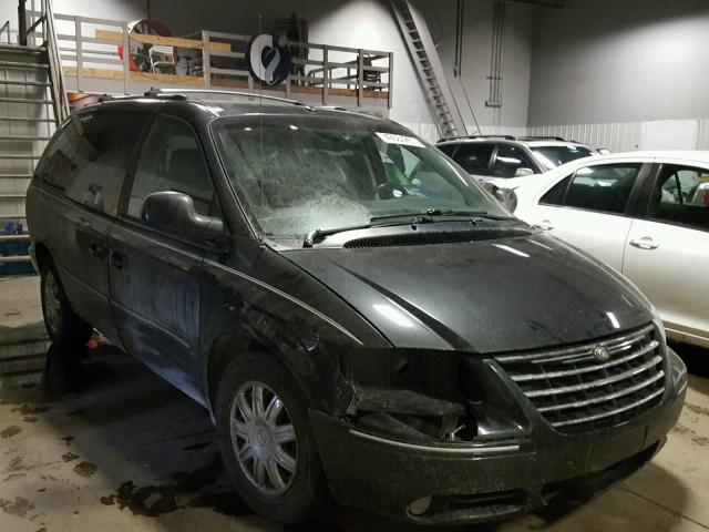 2A8GP64LX6R846306 - 2006 CHRYSLER TOWN & COU BLACK photo 1