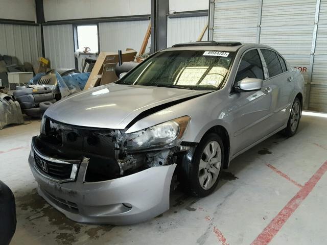 1HGCP36849A011079 - 2009 HONDA ACCORD EXL GRAY photo 2