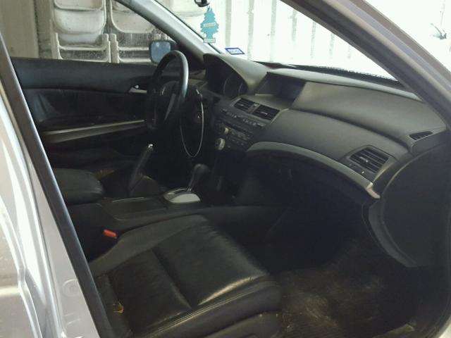 1HGCP36849A011079 - 2009 HONDA ACCORD EXL GRAY photo 5