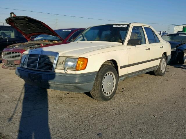 WDBEB33D5HA312223 - 1987 MERCEDES-BENZ 300 DT CREAM photo 2