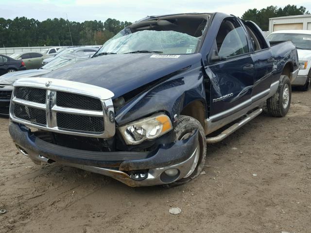 3D7KA28C34G189055 - 2004 DODGE RAM 2500 S BLUE photo 2