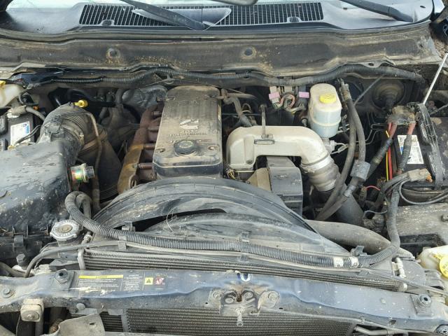 3D7KA28C34G189055 - 2004 DODGE RAM 2500 S BLUE photo 7