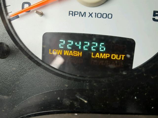 3D7KA28C34G189055 - 2004 DODGE RAM 2500 S BLUE photo 8