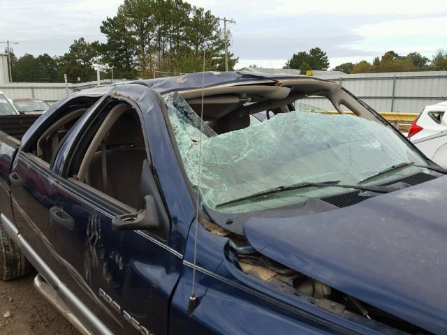 3D7KA28C34G189055 - 2004 DODGE RAM 2500 S BLUE photo 9