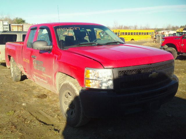 1GCRCPEX0BZ186876 - 2011 CHEVROLET SILVERADO RED photo 1