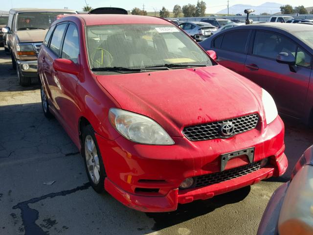 2T1KR32E23C120126 - 2003 TOYOTA COROLLA MA RED photo 1