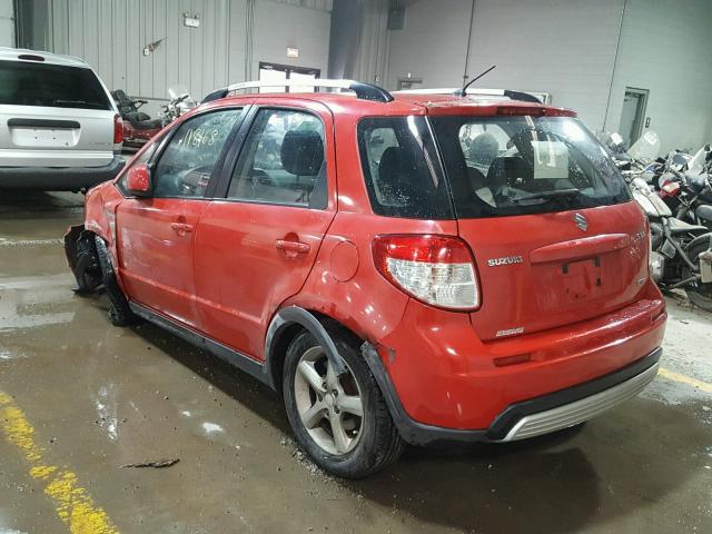 JS2YB417185102718 - 2008 SUZUKI SX4 TOURIN RED photo 3