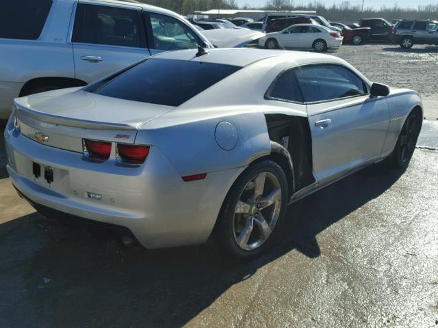 2G1FT1EW3B9136211 - 2011 CHEVROLET CAMARO 2SS SILVER photo 4