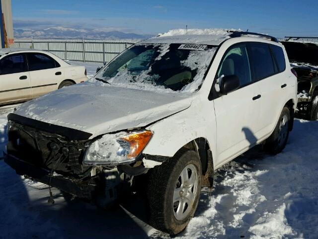 2T3BF4DV0AW069630 - 2010 TOYOTA RAV4 WHITE photo 2