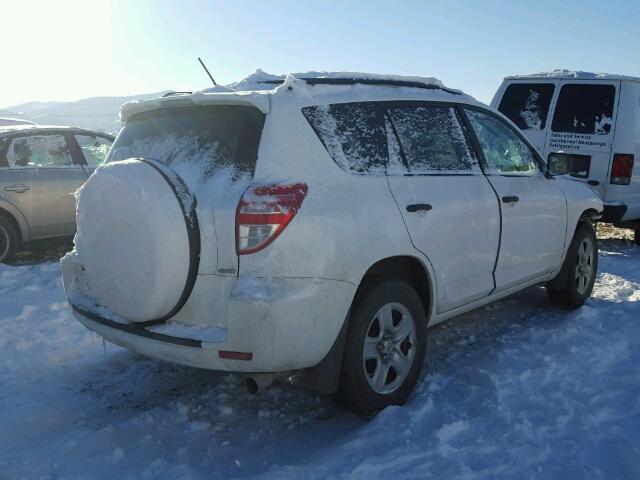 2T3BF4DV0AW069630 - 2010 TOYOTA RAV4 WHITE photo 4