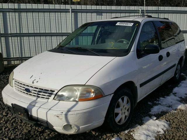 2FMZA51452BB89860 - 2002 FORD WINDSTAR L WHITE photo 2