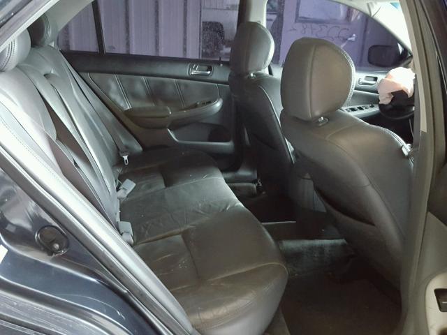 1HGCM56683A094350 - 2003 HONDA ACCORD EX GRAY photo 6