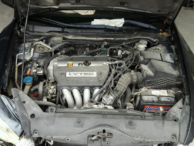 1HGCM56683A094350 - 2003 HONDA ACCORD EX GRAY photo 7