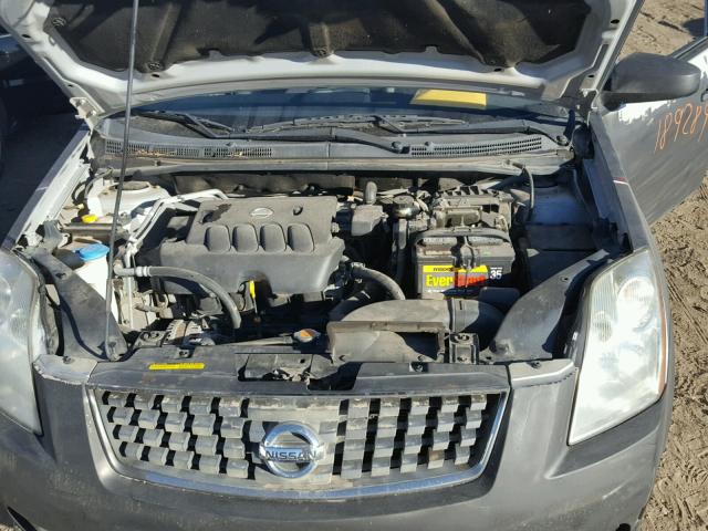 3N1AB61E27L640948 - 2007 NISSAN SENTRA 2.0 SILVER photo 7