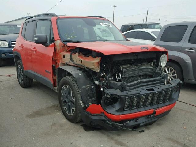 ZACCJBCT1FPB22364 - 2015 JEEP RENEGADE T ORANGE photo 1