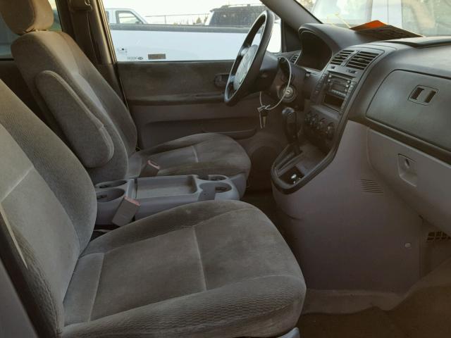 KNDUP131846543008 - 2004 KIA SEDONA EX SILVER photo 5