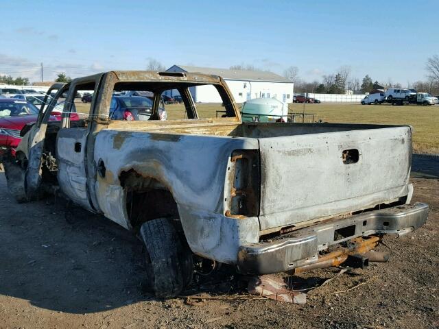 1GCHK23GX1F126544 - 2001 CHEVROLET SILVERADO BLACK photo 3