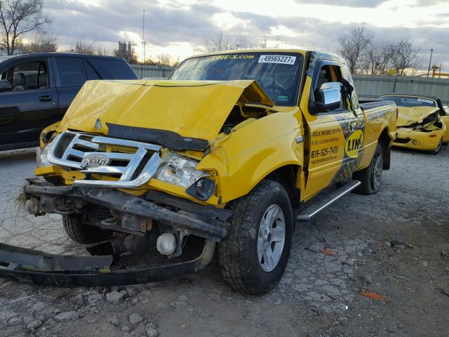 1FTZR45E76PA05379 - 2006 FORD RANGER SUP YELLOW photo 2