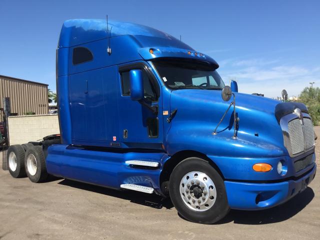 1XKTD49X77J170888 - 2007 KENWORTH CONSTRUCTI BLUE photo 1