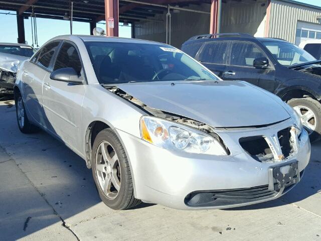 1G2ZG58N274278017 - 2007 PONTIAC G6 BASE SILVER photo 1