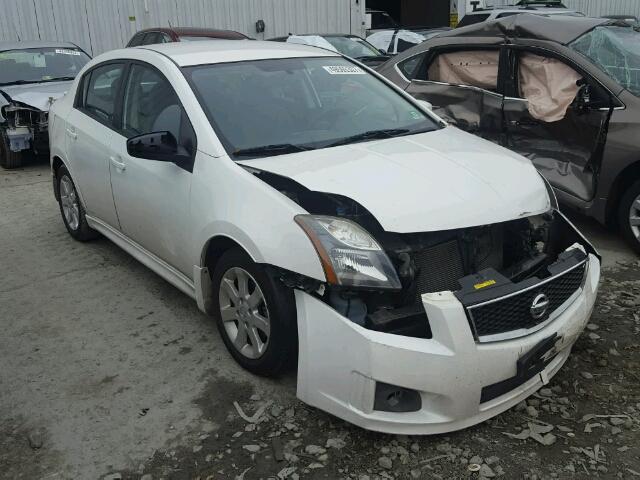 3N1AB6AP9AL726542 - 2010 NISSAN SENTRA 2.0 WHITE photo 1