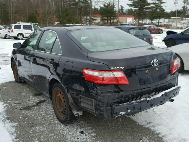 4T1BE46K57U169360 - 2007 TOYOTA CAMRY NEW BLACK photo 3