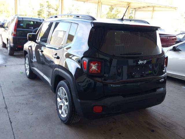 ZACCJABT6FPB35624 - 2015 JEEP RENEGADE L BLACK photo 3