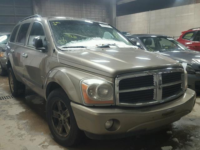 1D4HB48N86F166800 - 2006 DODGE DURANGO SL TAN photo 1