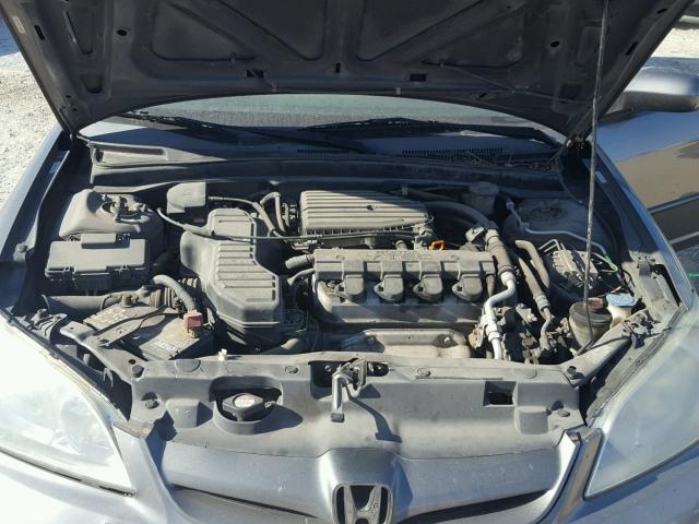 2HGES26765H543826 - 2005 HONDA CIVIC EX CHARCOAL photo 7