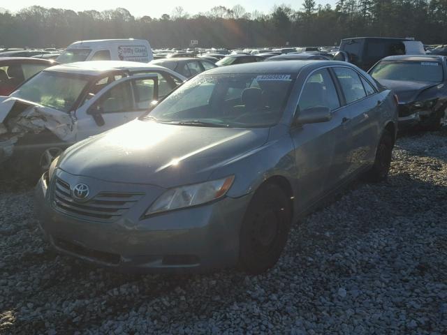 4T1BE46K58U735258 - 2008 TOYOTA CAMRY CE GREEN photo 2